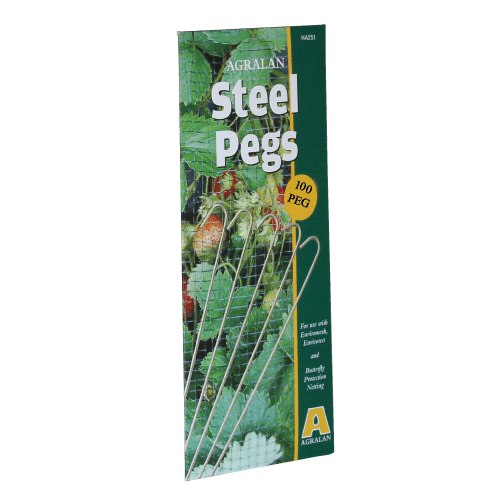 Steel Pegs 100 Pack